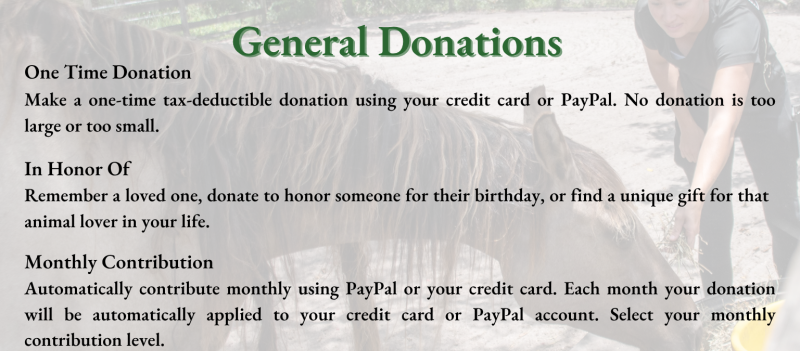 General Donations